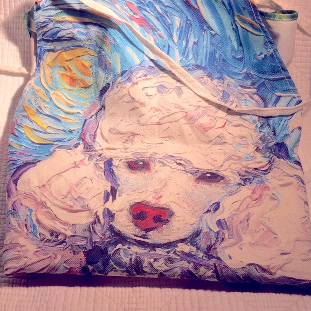 APRON with POODLE Portrait - Picture 7 of 8